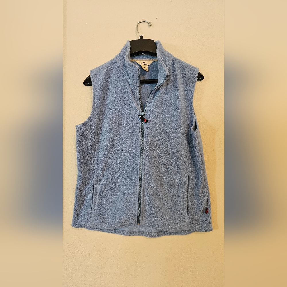 Woolrich Light Blue Fleece Vest